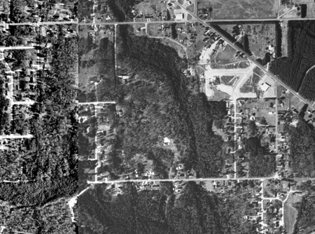 Hilltop Drive-In Theatre - Aerial - Photo From Terraserver (newer photo)